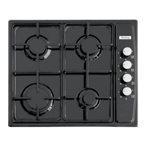 ჩასაშენებელი ქურის ზედაპირი ELENBERG EBG-410B BLACK